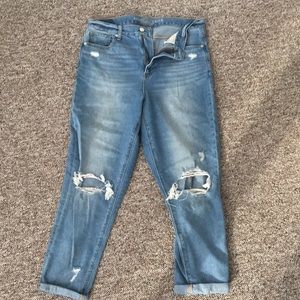 AE Ripped High-waisted Mom Jeans